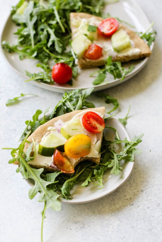 Cold Veggie Pizza Meal Prep