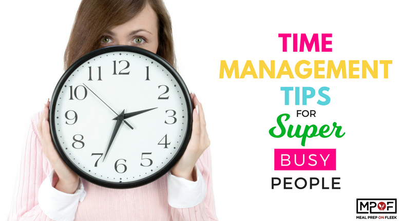 Time Management Techniques for Busy People  