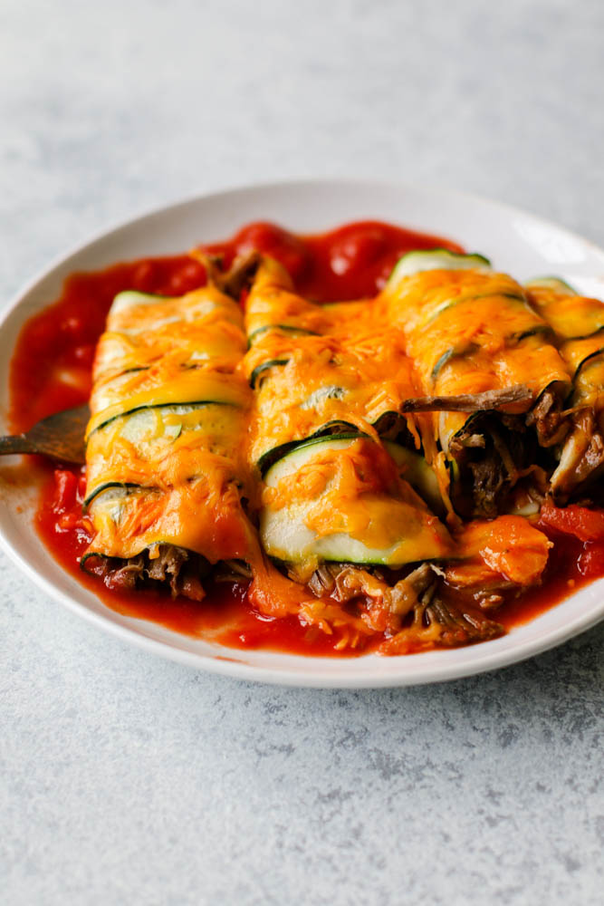 Zucchini Enchiladas