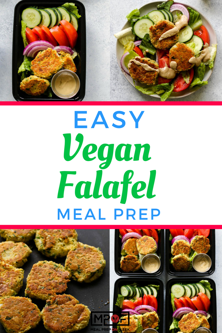 Easy Vegan Falafel Meal Prepblog