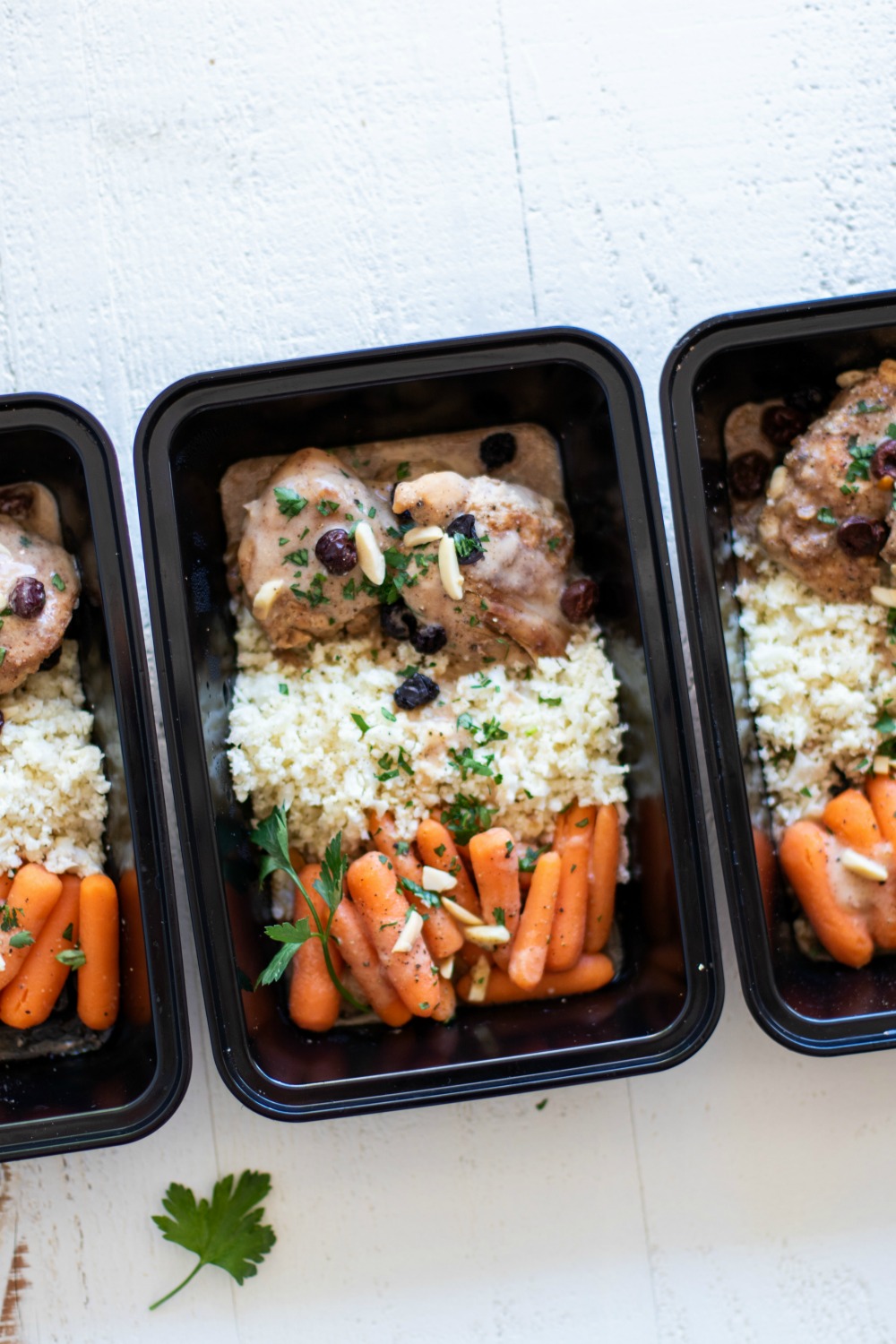 Instant Pot Moroccan Chicken Meal Prep 