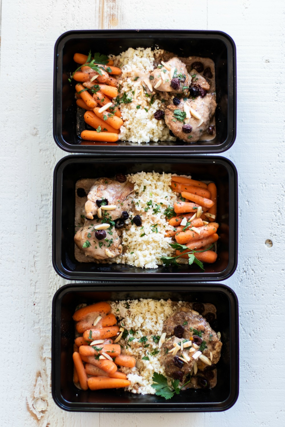 Instant Pot Moroccan Chicken Meal Prep 