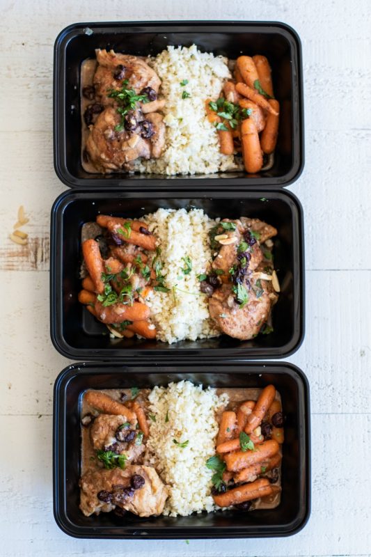 Moroccan Chicken Meal Prep
