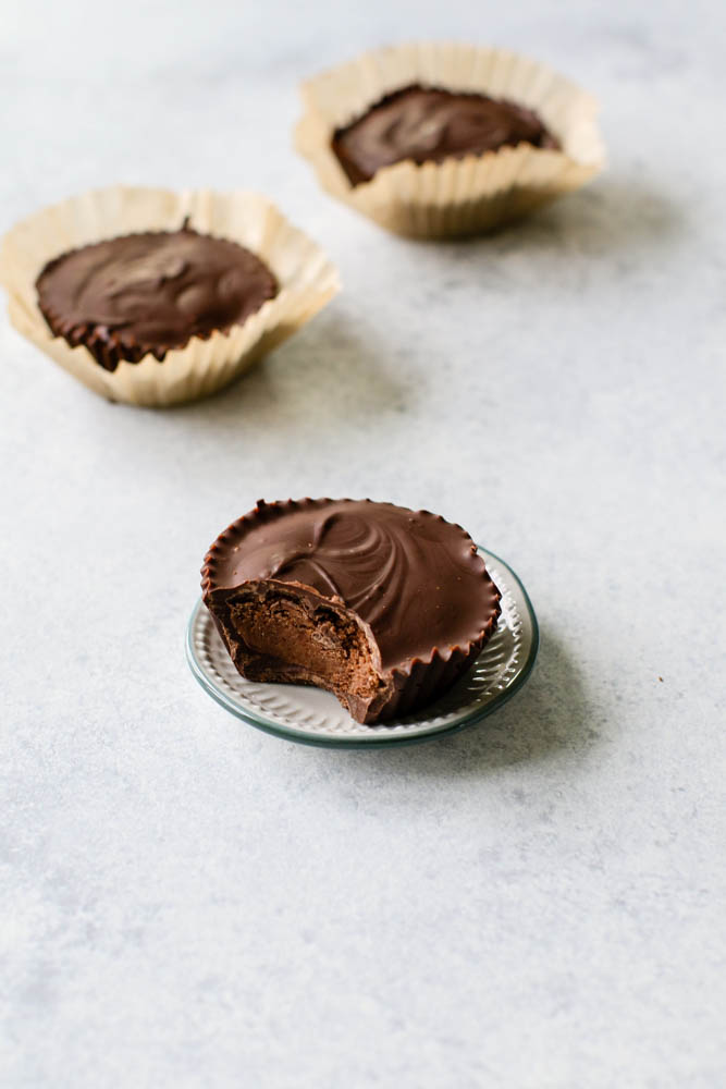 No Bake Collagen Brownie Cups Meal Prep-7