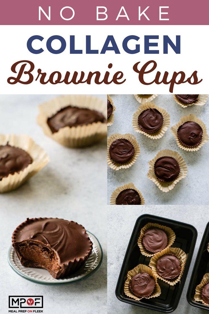 No Bake Collagen Brownie Cupsblog