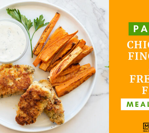 Paleo Chicken Fingers and French Fry Meal Prepblog