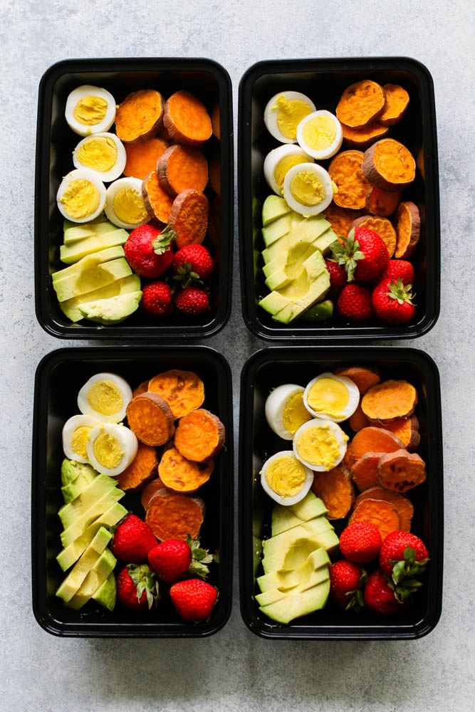 Healthy Meal Prep Snack Boxes