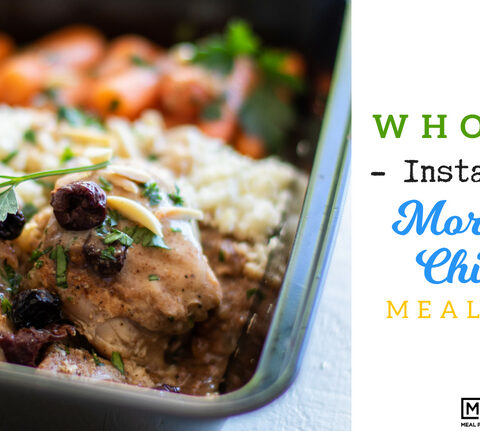 Whole30 Instant Pot Moroccan Chicken Meal Prep blog