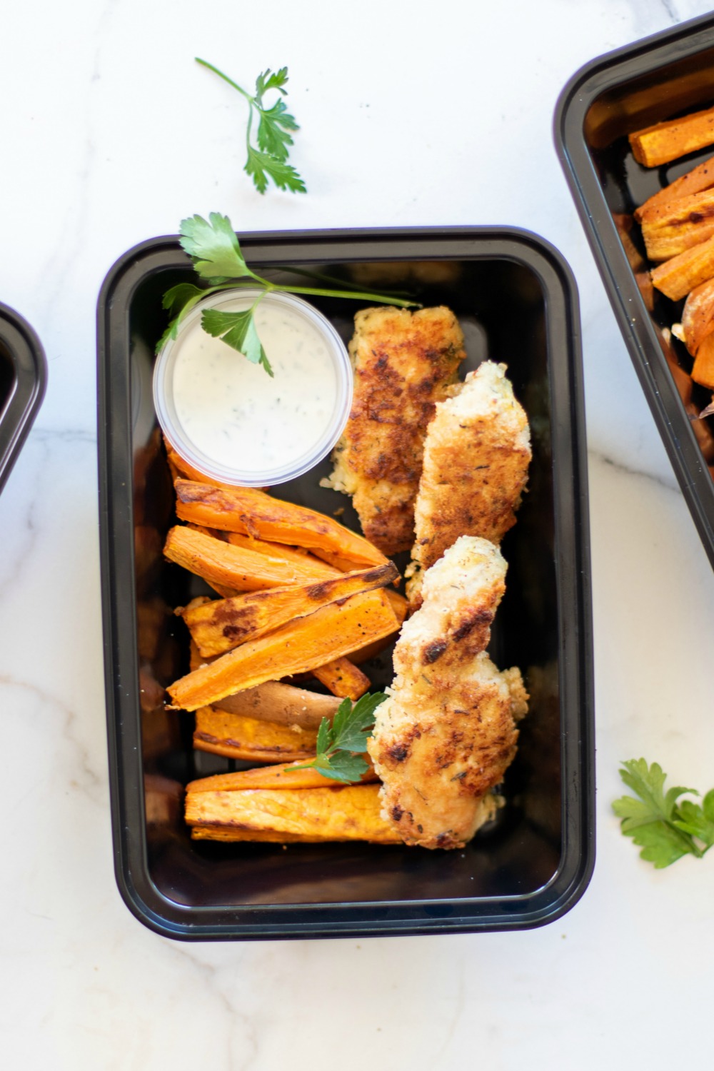 Chicken Finger & French Fry Meal Prep