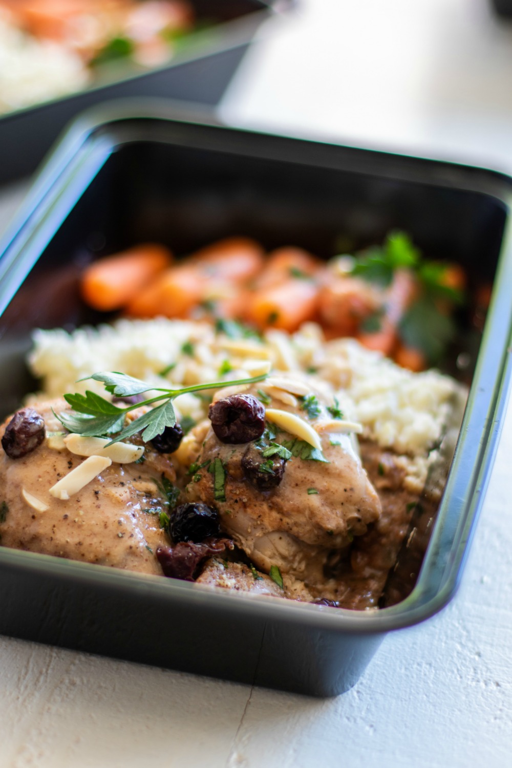 Instant Pot Moroccan Chicken Meal Prep 