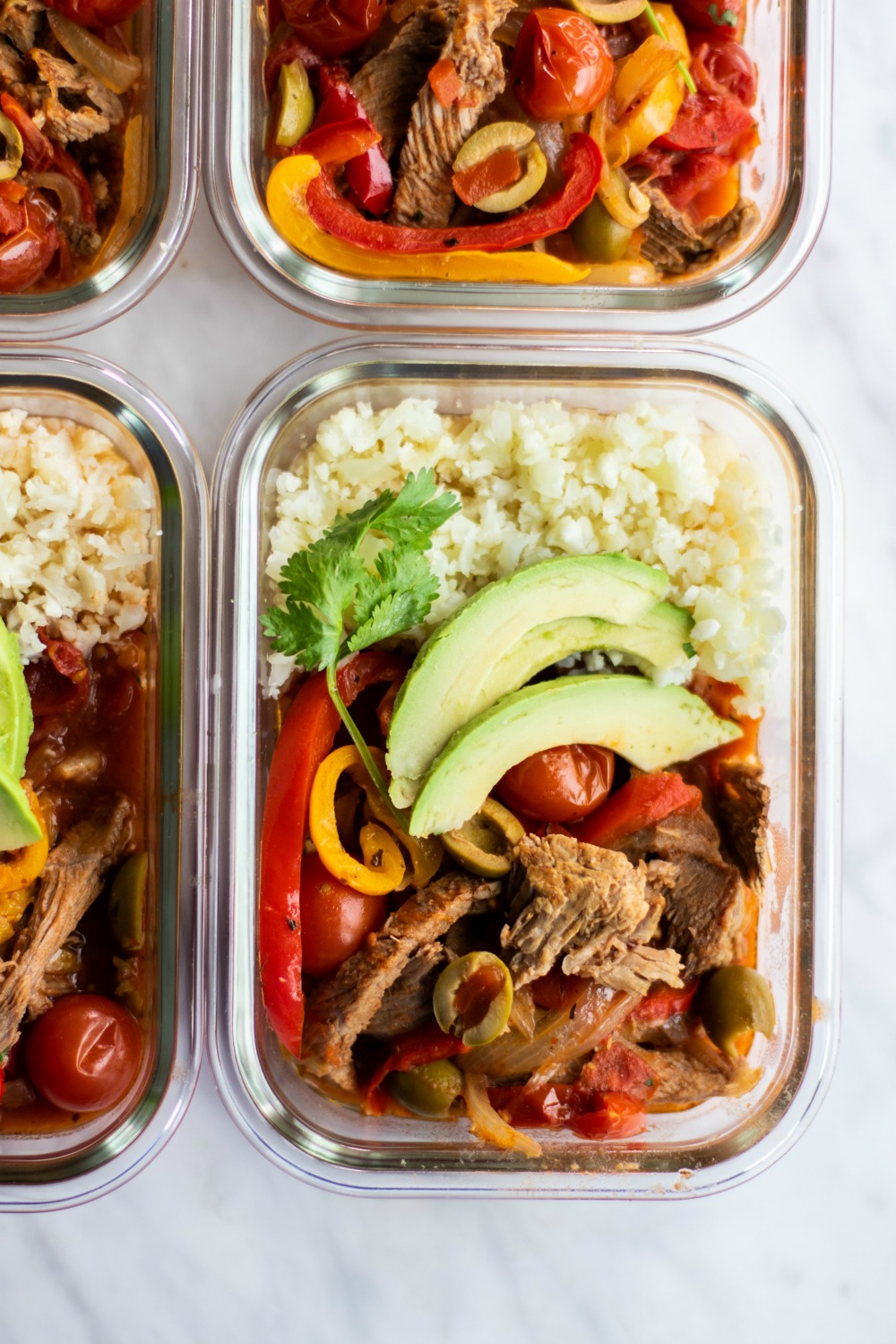 Crockpot Ropa Vieja Meal Prep