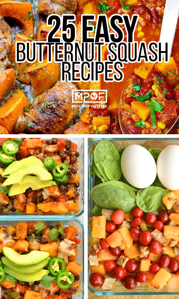 Easy butternut squash recipes