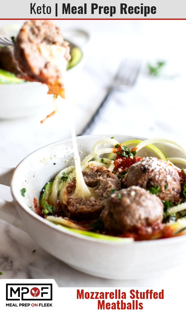 Pressure Cooker Mozzarella Stuffed Meatballs Recipe - Moscato Mom