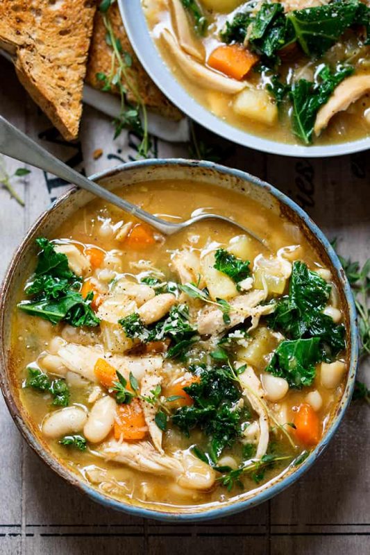 Tuscan Style Chicken Soup