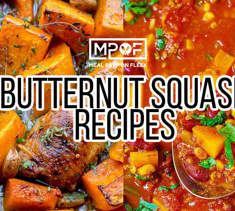 easy butternut squash meal prep recipes