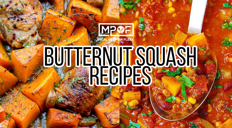 easy butternut squash meal prep recipes