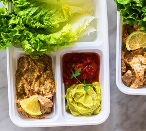 Instant Pot Ranch Chicken Meal Prep