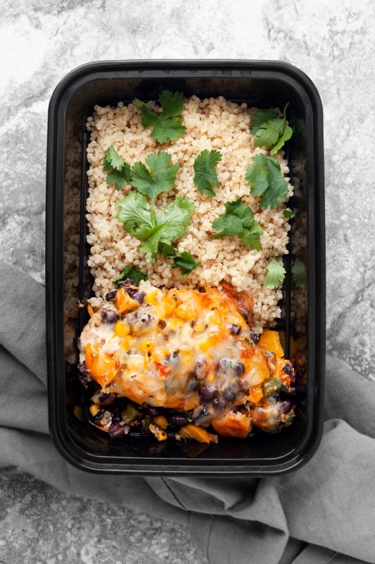 Southwestern Chicken Bake Meal Prep