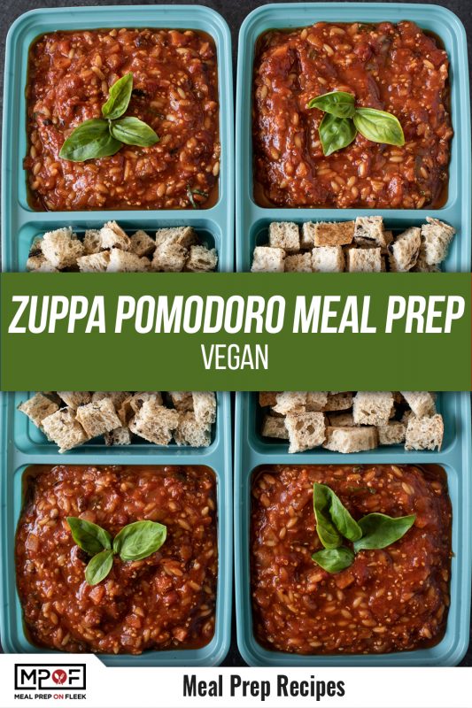 Zuppa Pomodoro Meal Prep