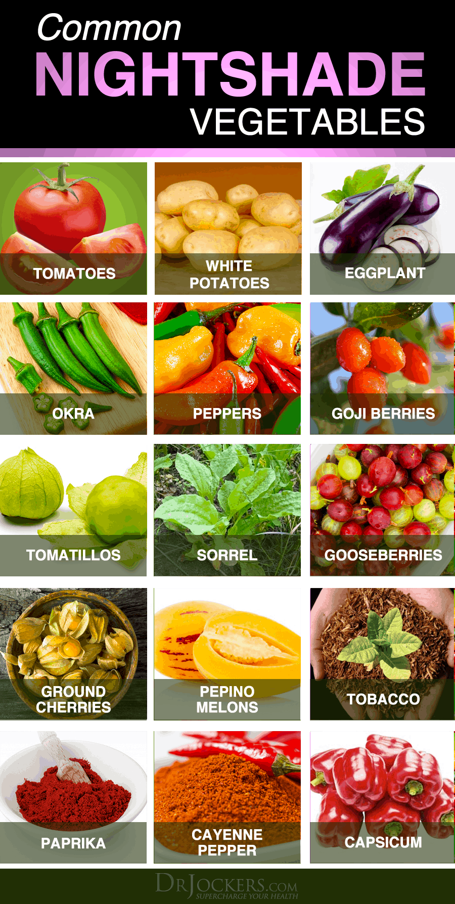 Types deals of nightshade