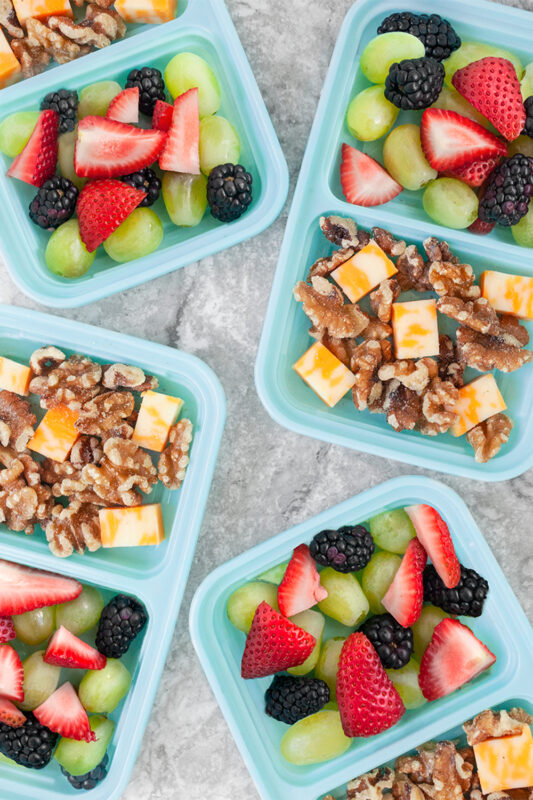 4 Fruit Filled Meal Prep Snacks 