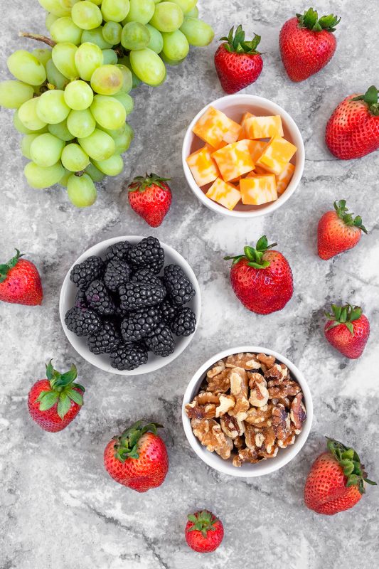 DIY Fruit & Protein Snack Boxes 