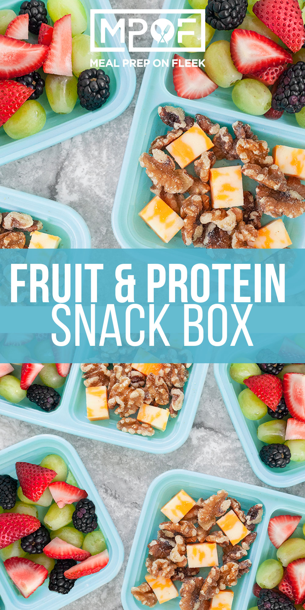 DIY Protein Snack Box Meal Prep