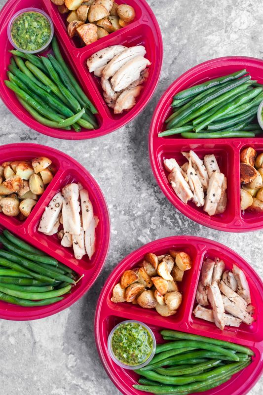 Sheet Pan Chimichurri Chicken and Veggies 