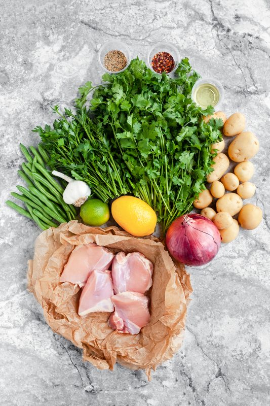 Sheet Pan Chimichurri Chicken and Veggies