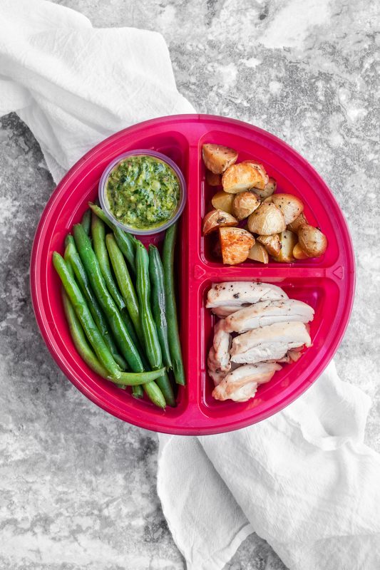 Sheet Pan Chimichurri Chicken and Veggies 