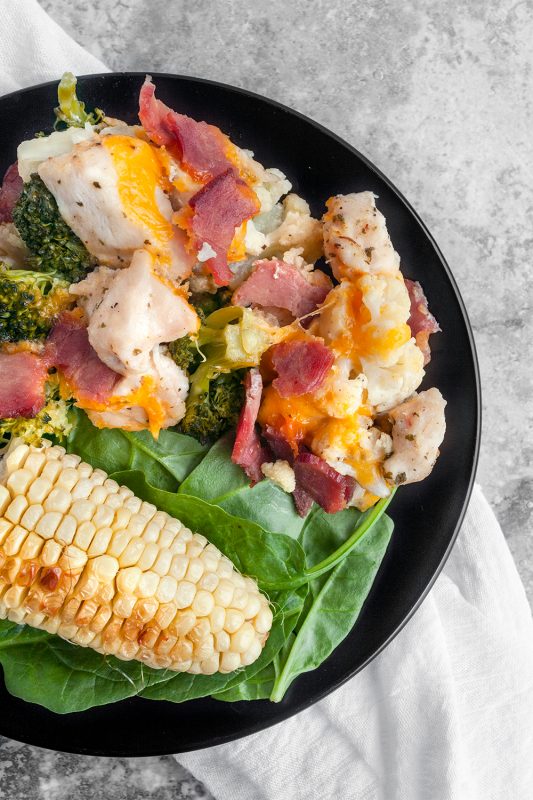 Chicken Bacon Ranch Meal Prep Idea