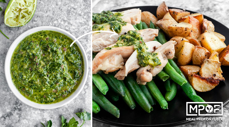 Sheet Pan Chimichurri Chicken and Veggies