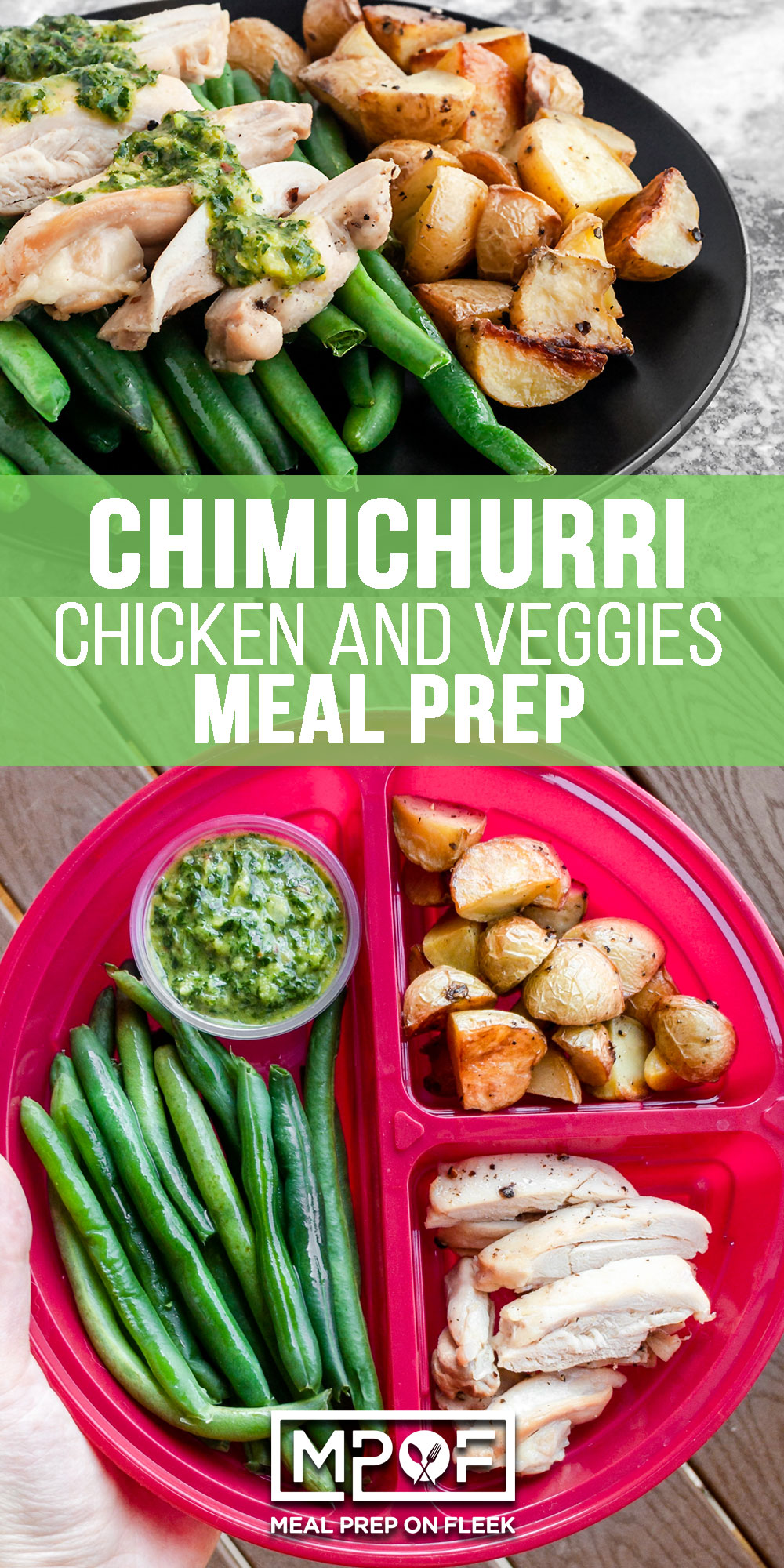 Sheet Pan Chimichurri Chicken and Veggies