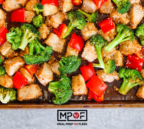 Sheet Pan Asian Chicken and Vegetables
