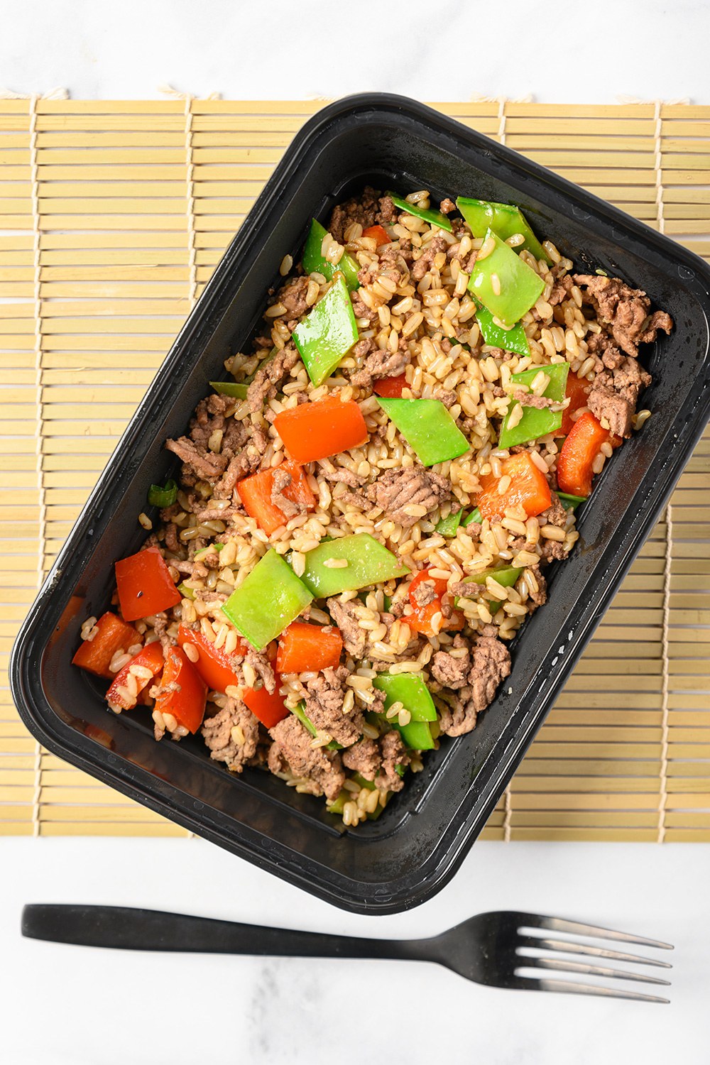 Beef and Vegetable Fried Rice
