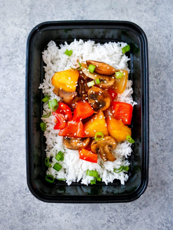 Sweet and Sour Mushrooms