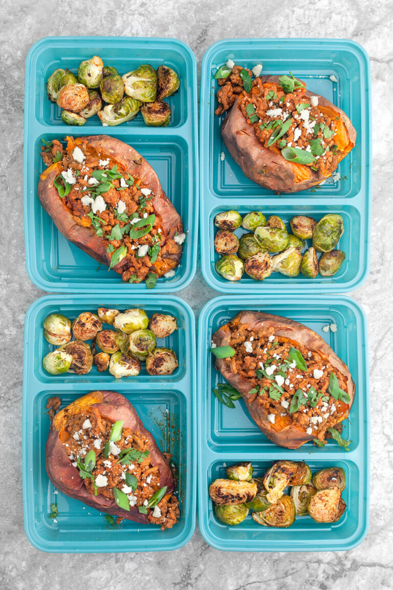 Turkey Stuffed Sweet Potatoes Recipe