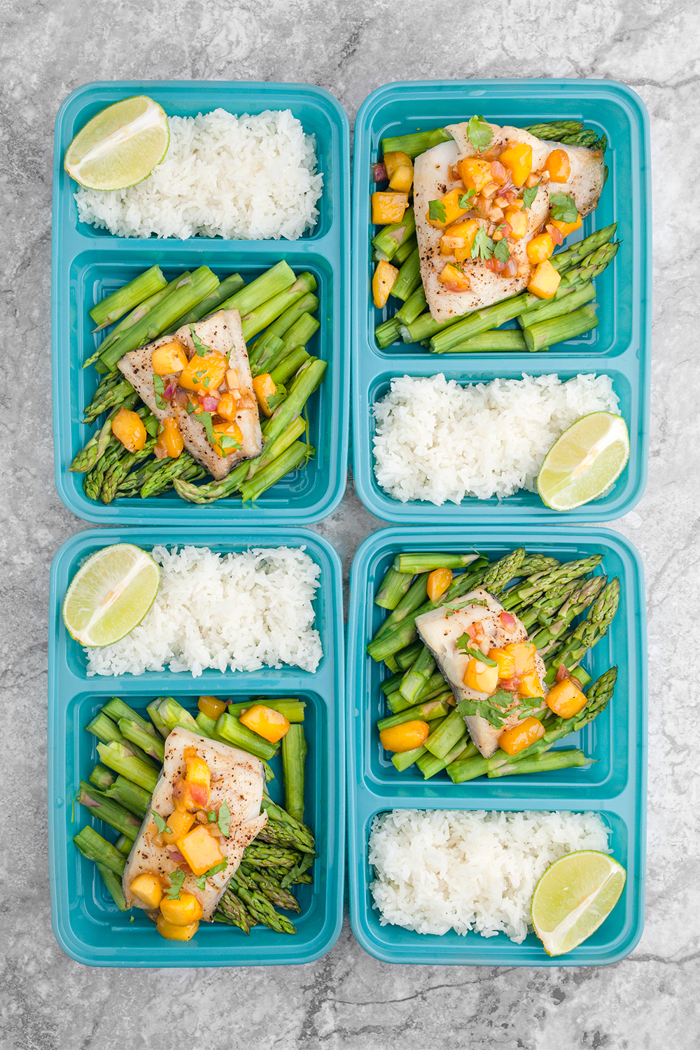 Broiled Cod with Mango Relish