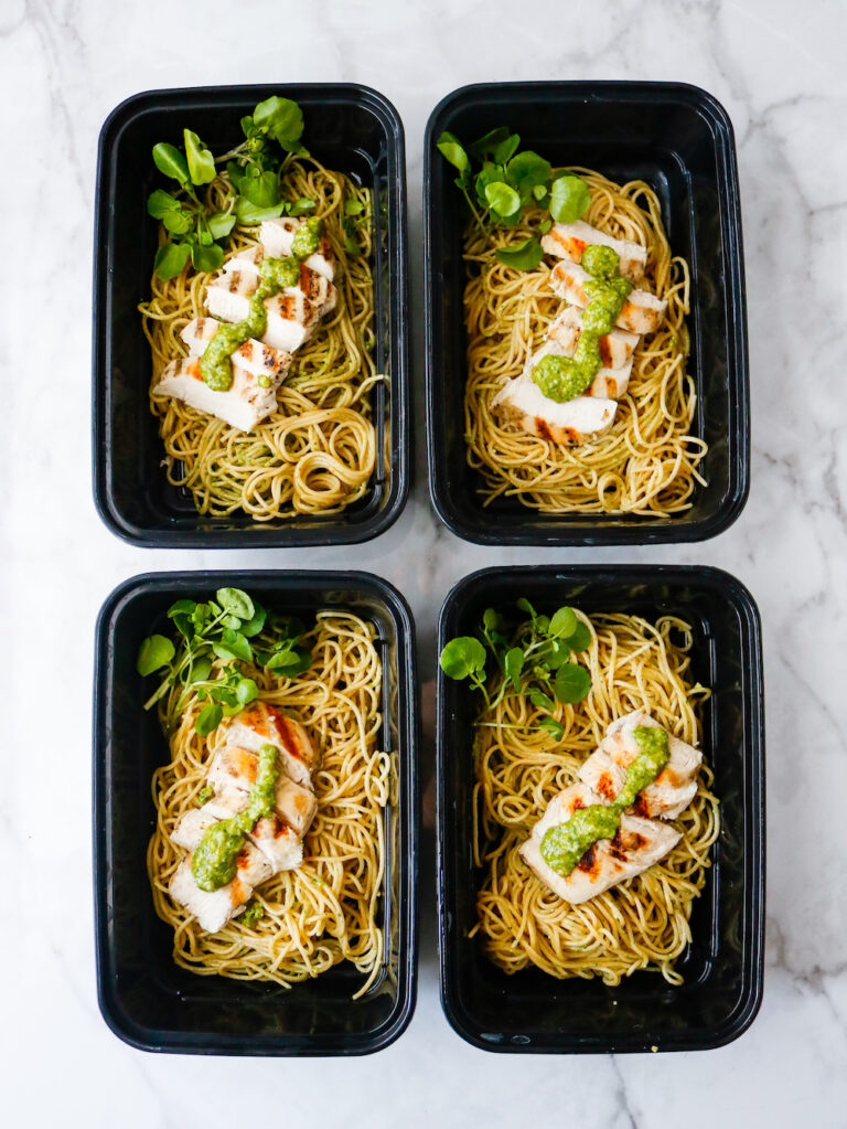 Watercress Pesto Spaghetti Recipe