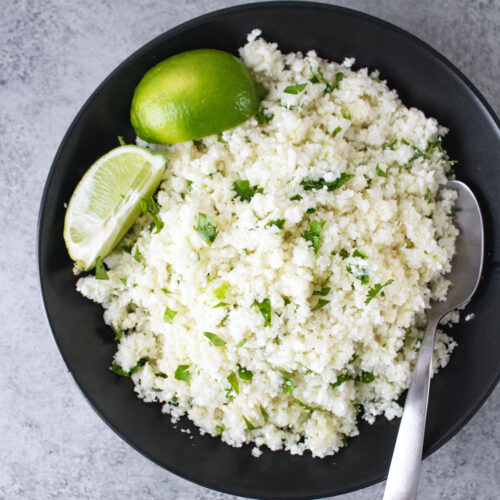 Cilantro Lime Cauliflower Rice