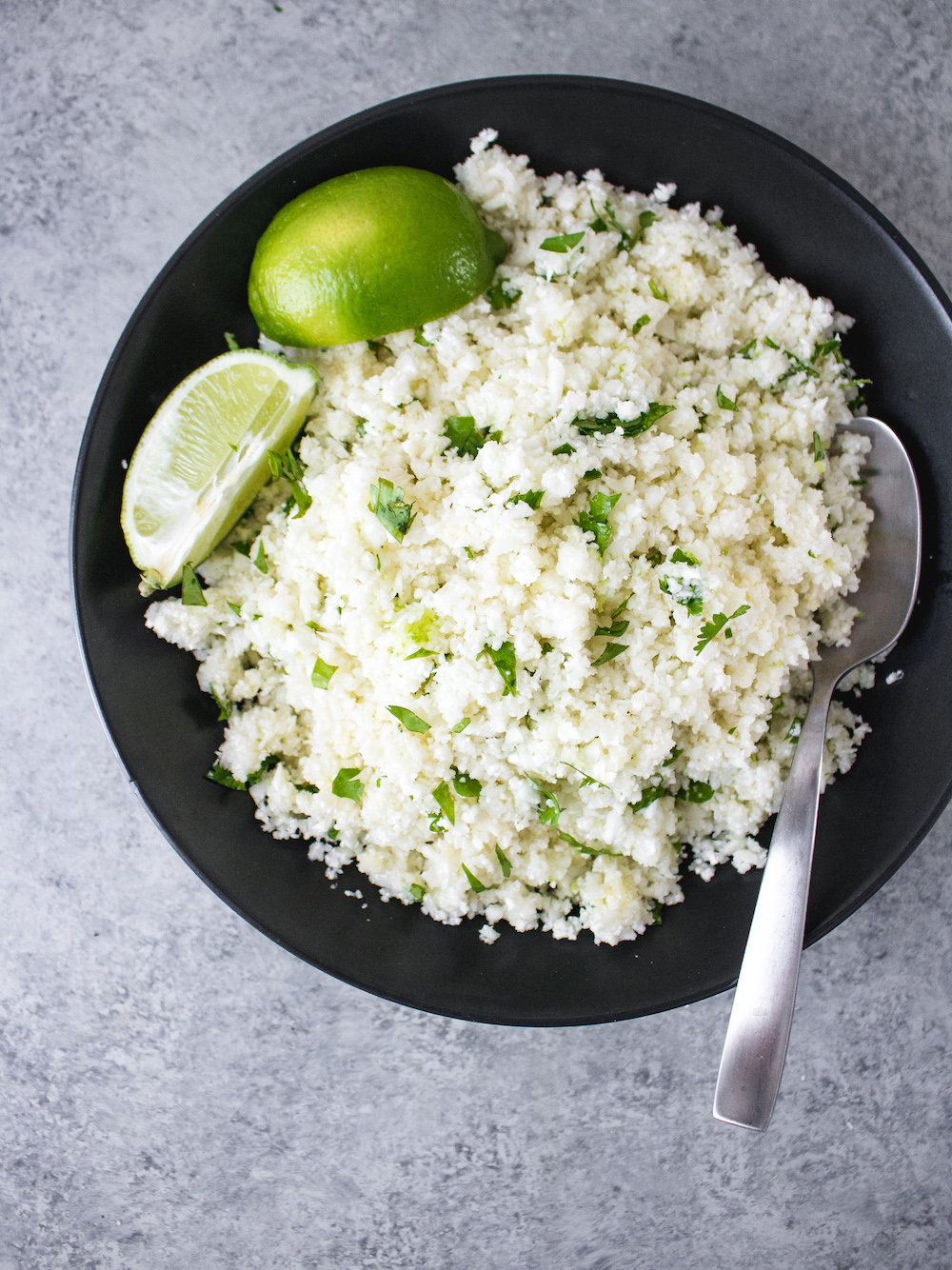 Cilantro Lime Cauliflower Rice