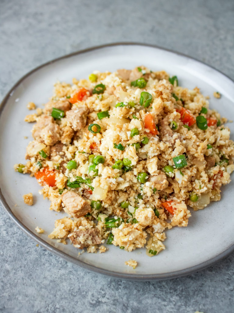 Pork Fried Cauliflower Rice Recipe