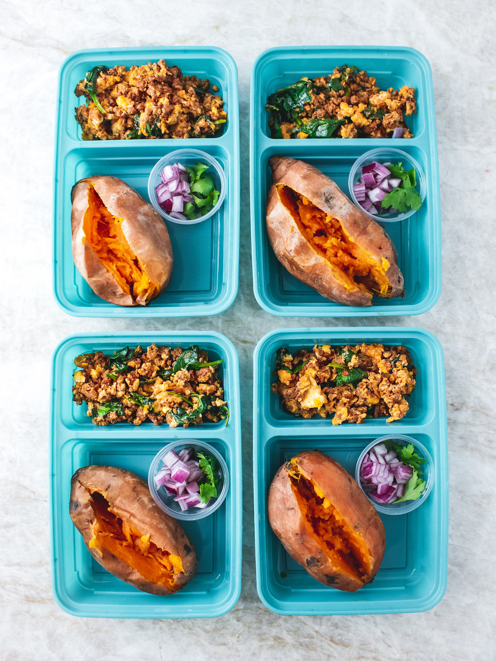 Southwestern Stuffed Sweet Potatoes