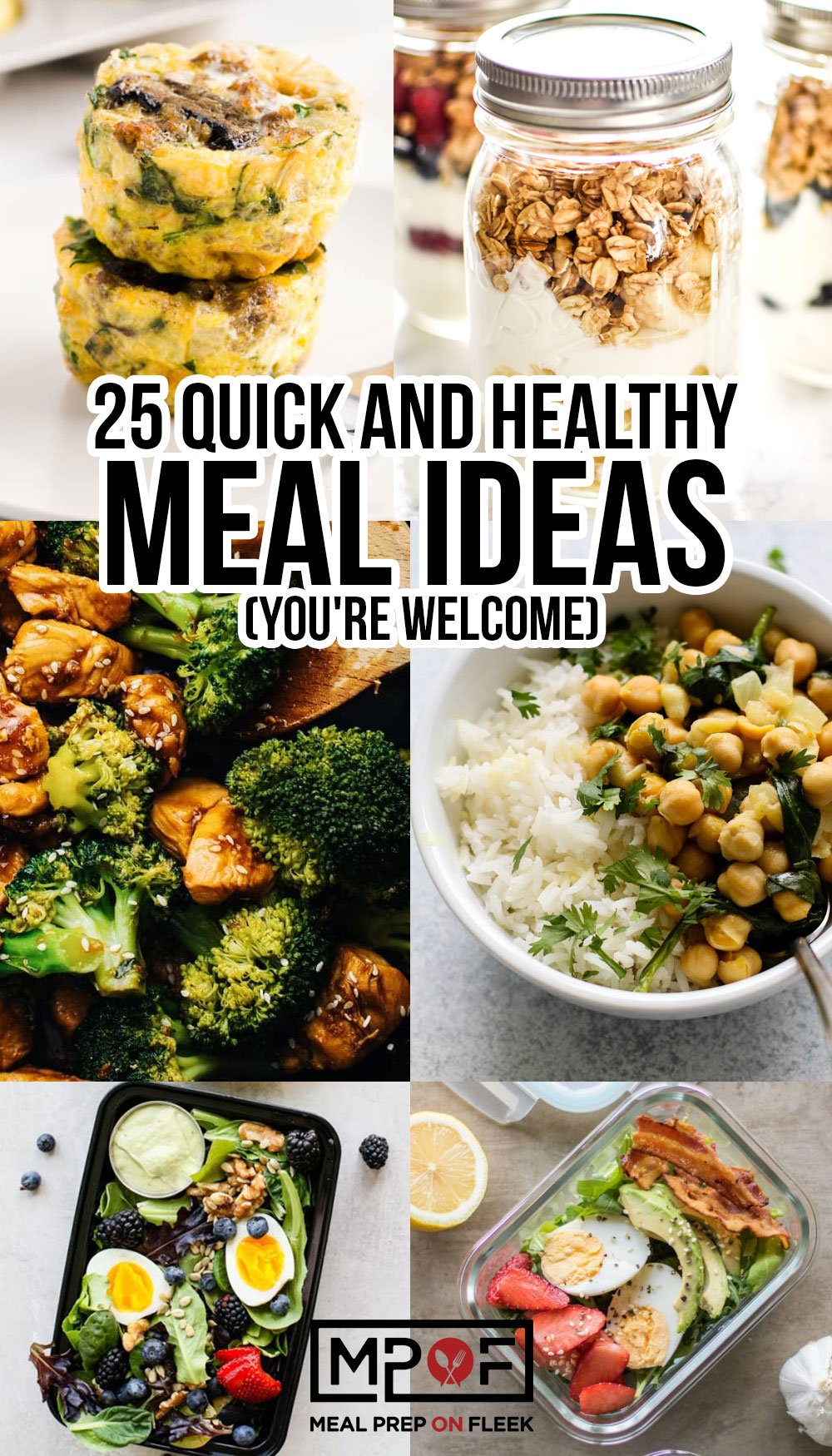 25 Quick Healthy Meals