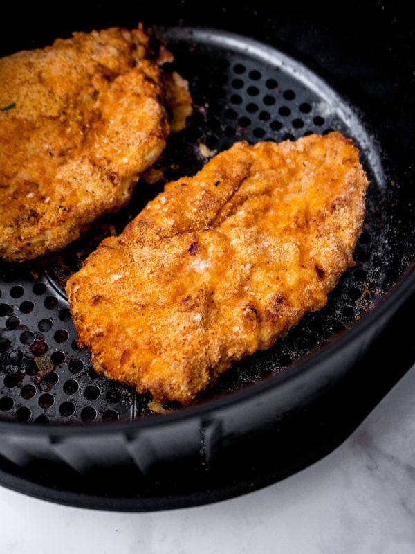 Air Fried Chicken Schnitzel 