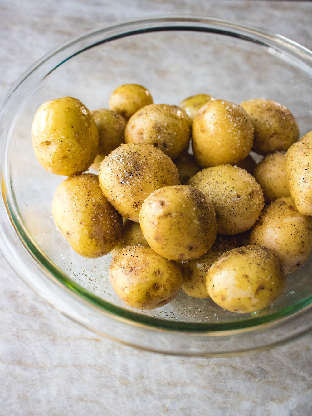 Air fryer baby potatoes  Mini potatoes in air fryer - SecondRecipe