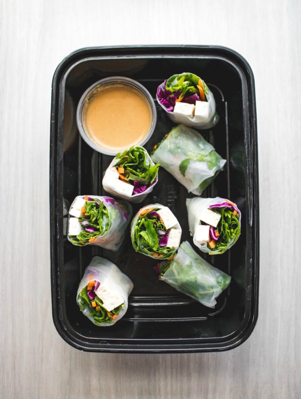 Watercress Spring Rolls 