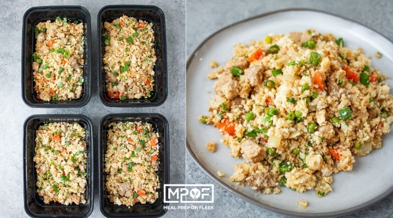 Pork Fried Cauliflower Rice