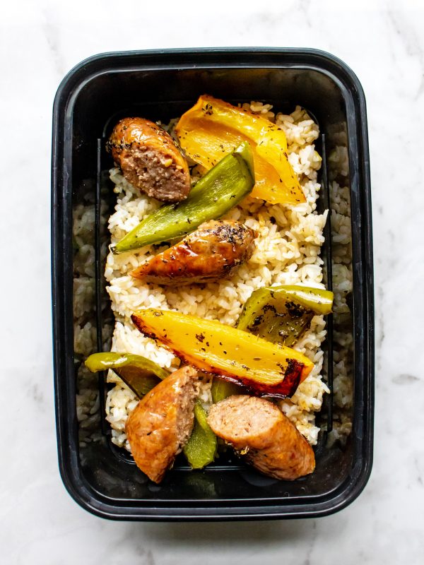 Sheet Pan Italian Sausage and Peppers 