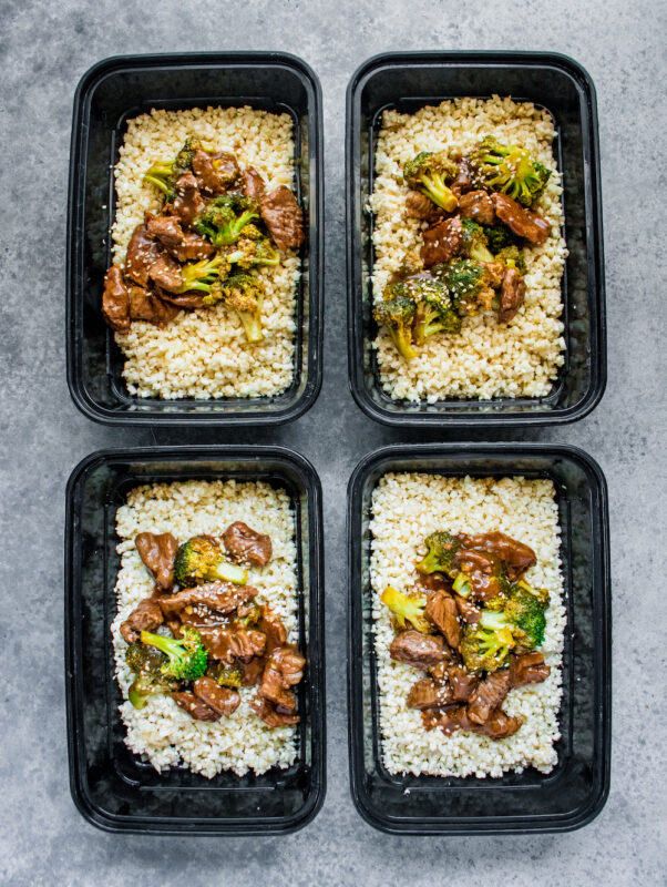 Beef and Broccoli Meal Prep